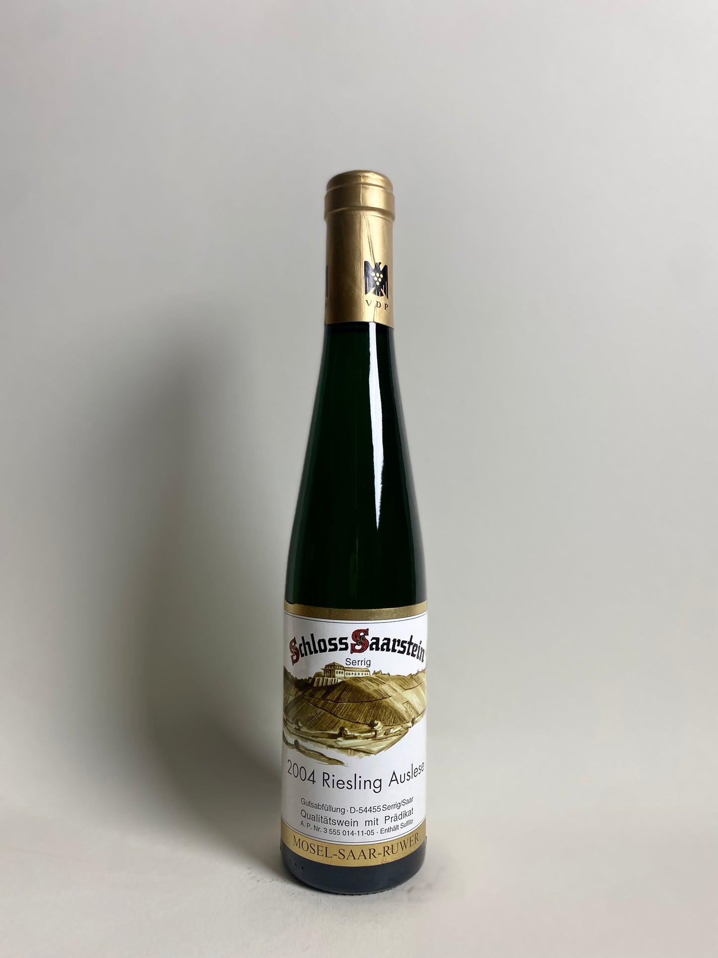 Schloss Saarstein ' Riesling Auslese Goldkapsel 2004 0,375 L '
