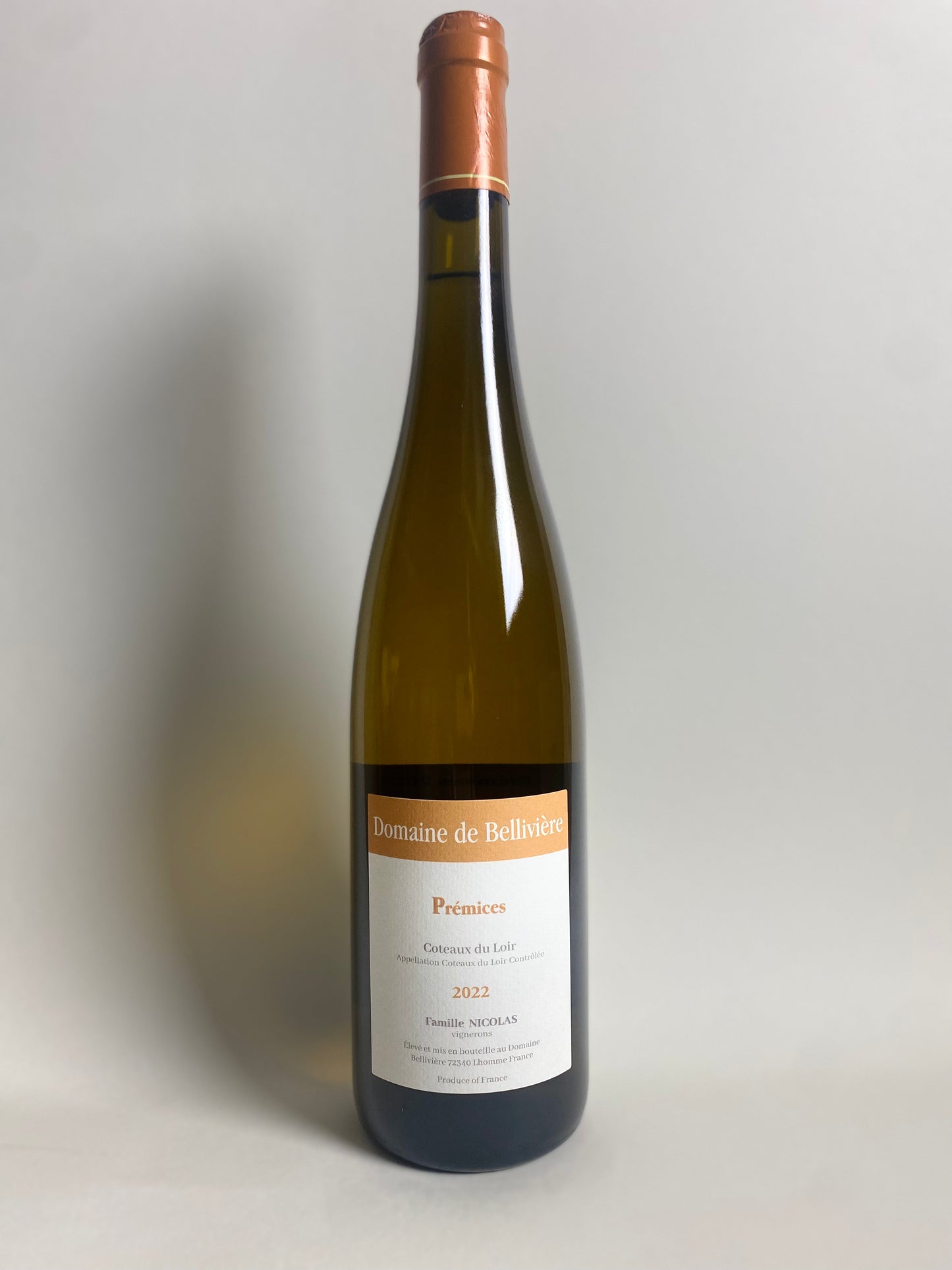 Domaine de Bellivière ' Prémices 2022 '