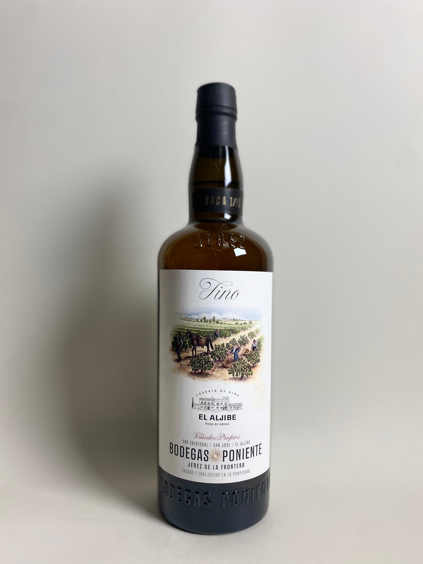 Alberto Orte ' Bodegas Poniente Fino Saca Sherry '