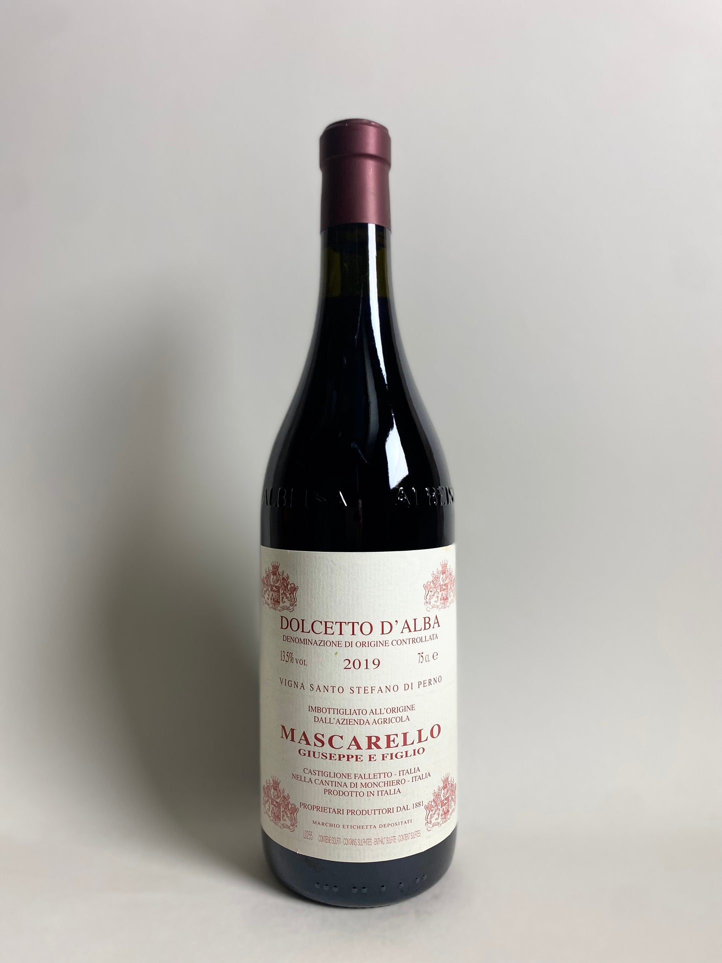 Giuseppe Mascarello ' Dolcetto d'Alba Perno 2019 '