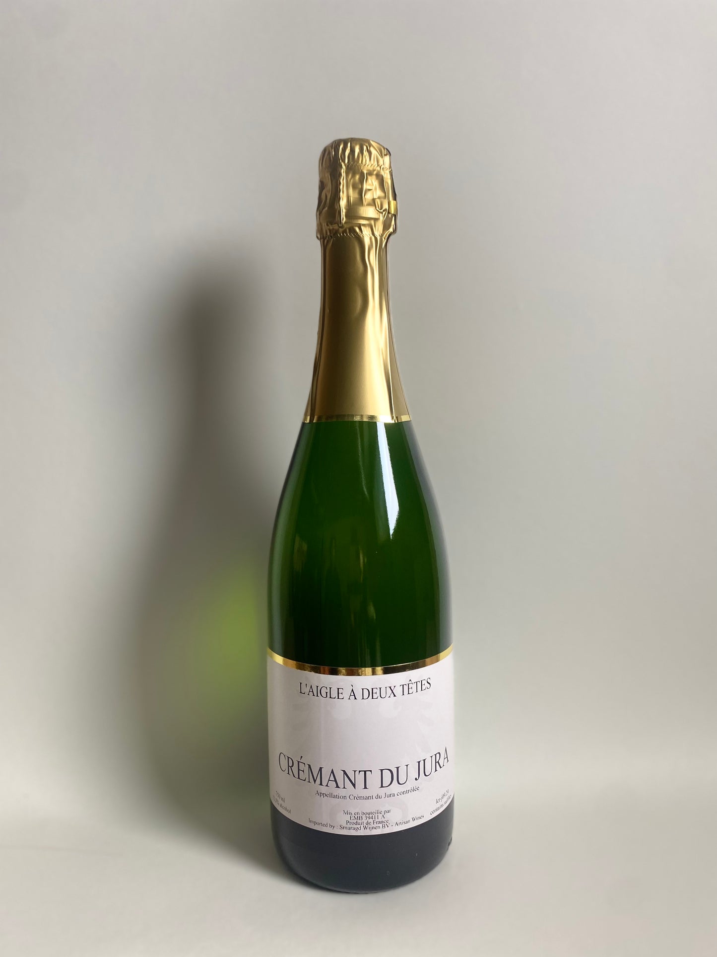 L‘Aigle à Deux Têtes ' Crémant du Jura NV '