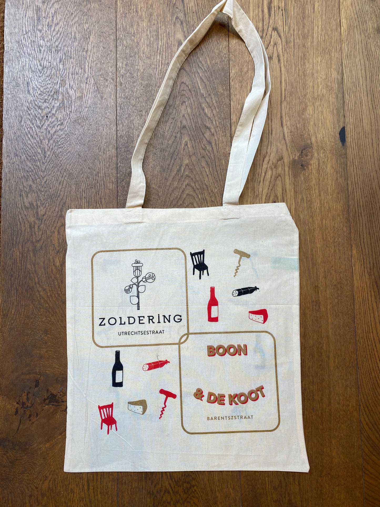 Katoenen tasje Lof - Zoldering - Boon & De Koot