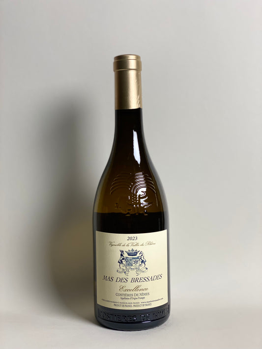 Mas des Bressades ' Costières de Nimes Excellence Blanc 2023 '