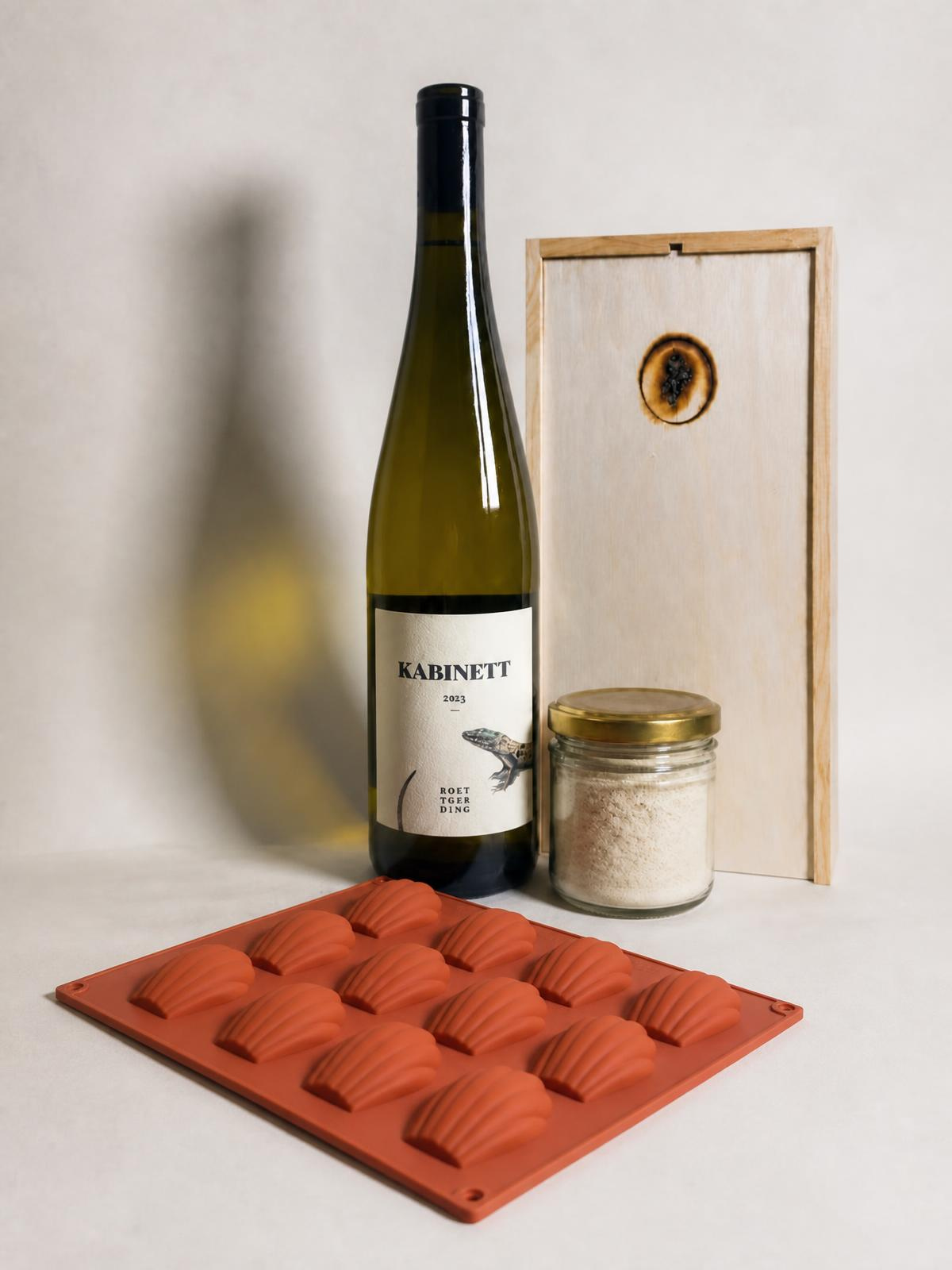 Alles-in-1 Madeleinemix Kerstpakket - eind november leverbaar
