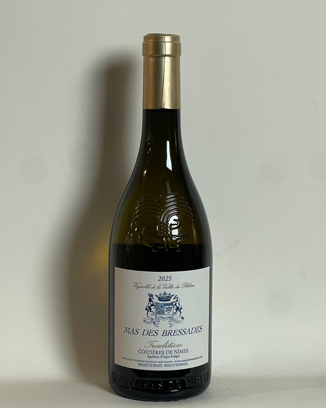 Mas des Bressades ' Costières de Nimes Tradition Blanc 2025 '