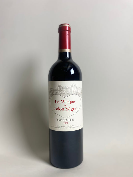 Calon Ségur ' Le Marquis de Calon Ségur Saint-Estèphe 2021 '