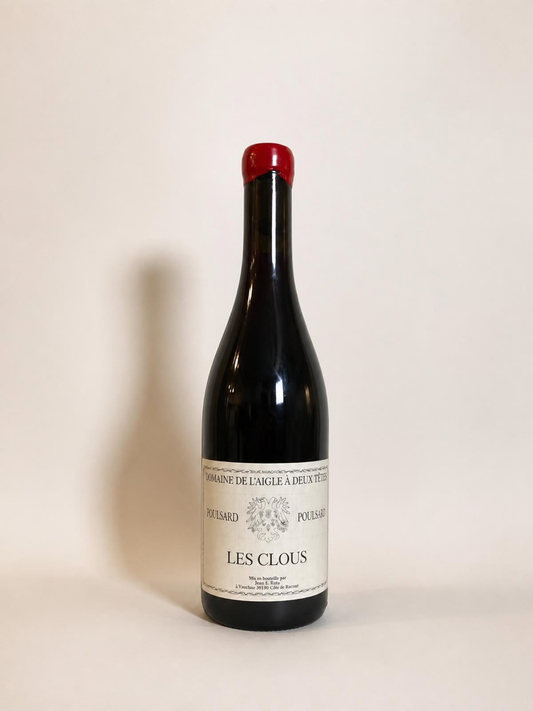 L‘Aigle à Deux Têtes ' Côtes du Jura Rouge "Les Clous" Poulsard 2022 '
