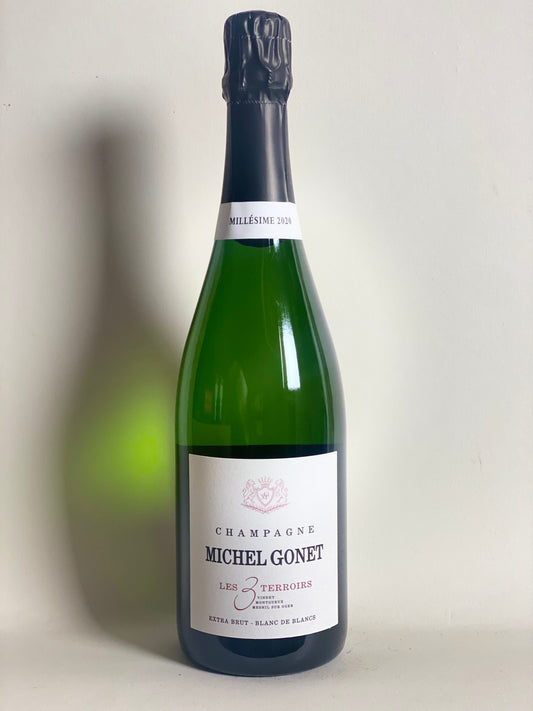 Michel Gonet ' Champagne les 3 Terroirs BDB extra Brut 2020 '
