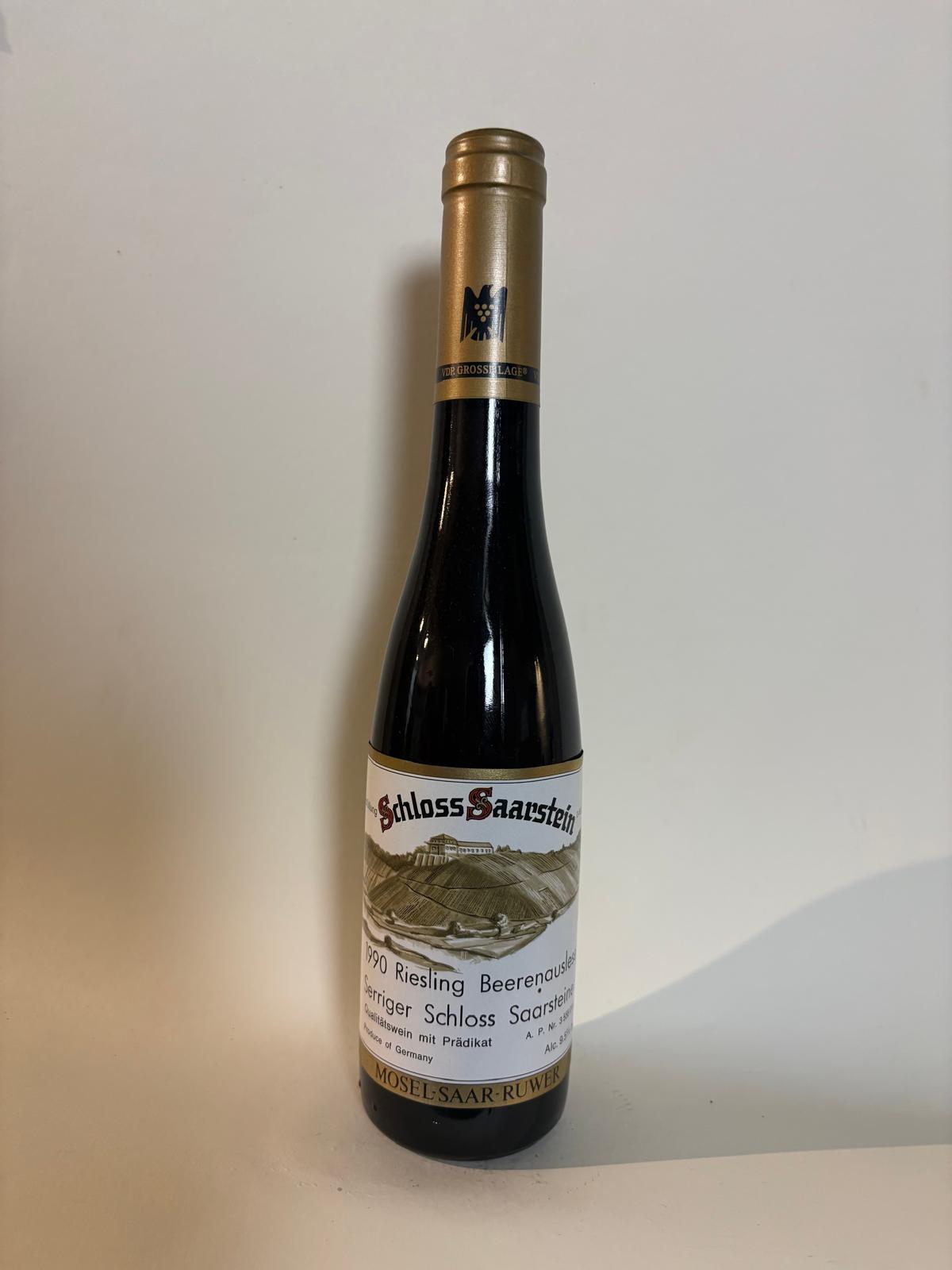 Schloss Saarstein ' Riesling Beerenauslese 1990 0,375 L '
