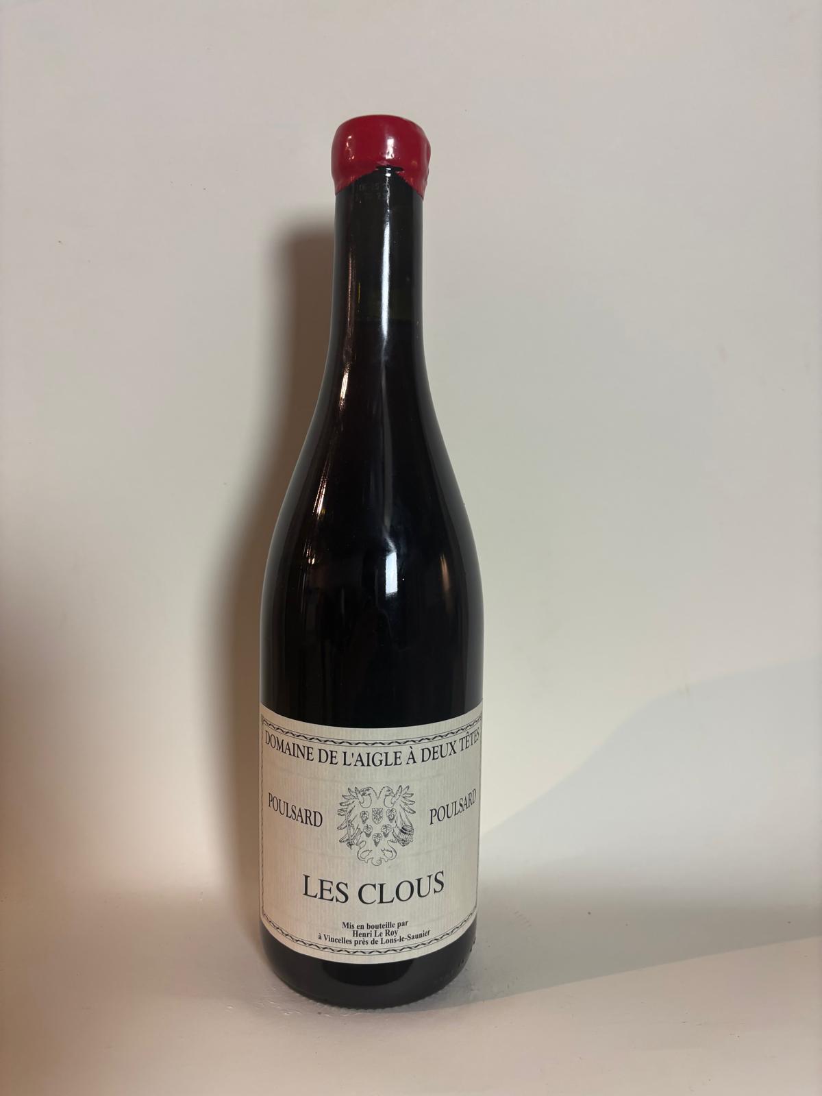 L‘Aigle à Deux Têtes ' Côtes du Jura Rouge "Les Clous" Poulsard 2022 '